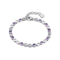 Bracciale Rosato Donna Cubica in Argento Zirconia RZCU77 - RZCU77